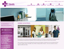 Tablet Screenshot of euronordic.es